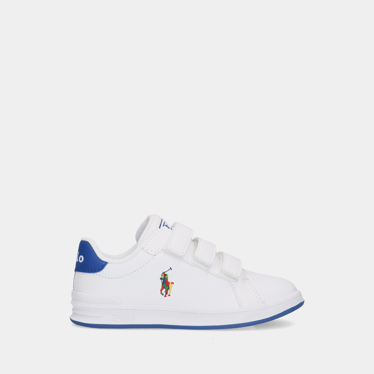 Polo Ralph Lauren Heritage Court II EZ White / Royal peuter sneakers