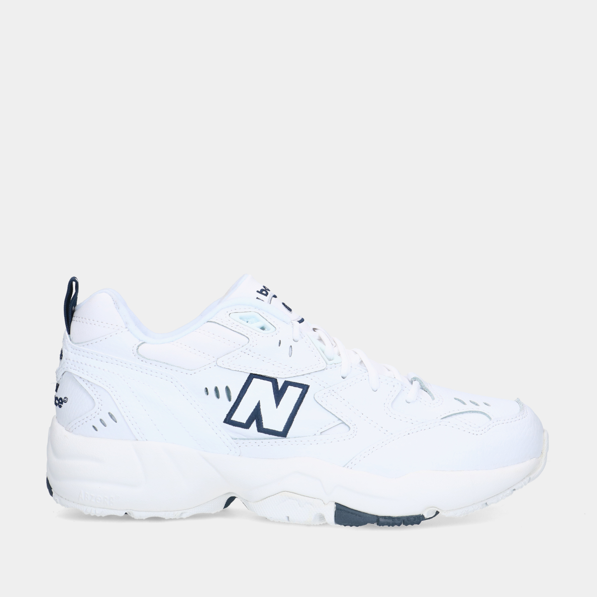 New Balance 608 White/Navy heren sneakers