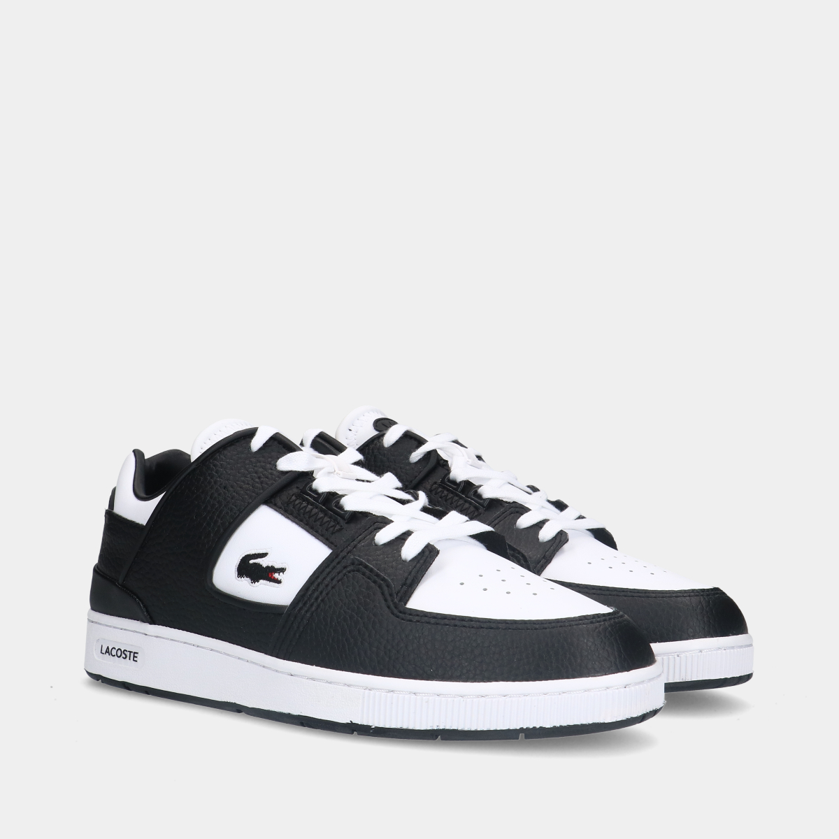 LACOSTE Court Cage 223 3 SMA White/ Black heren sneakers