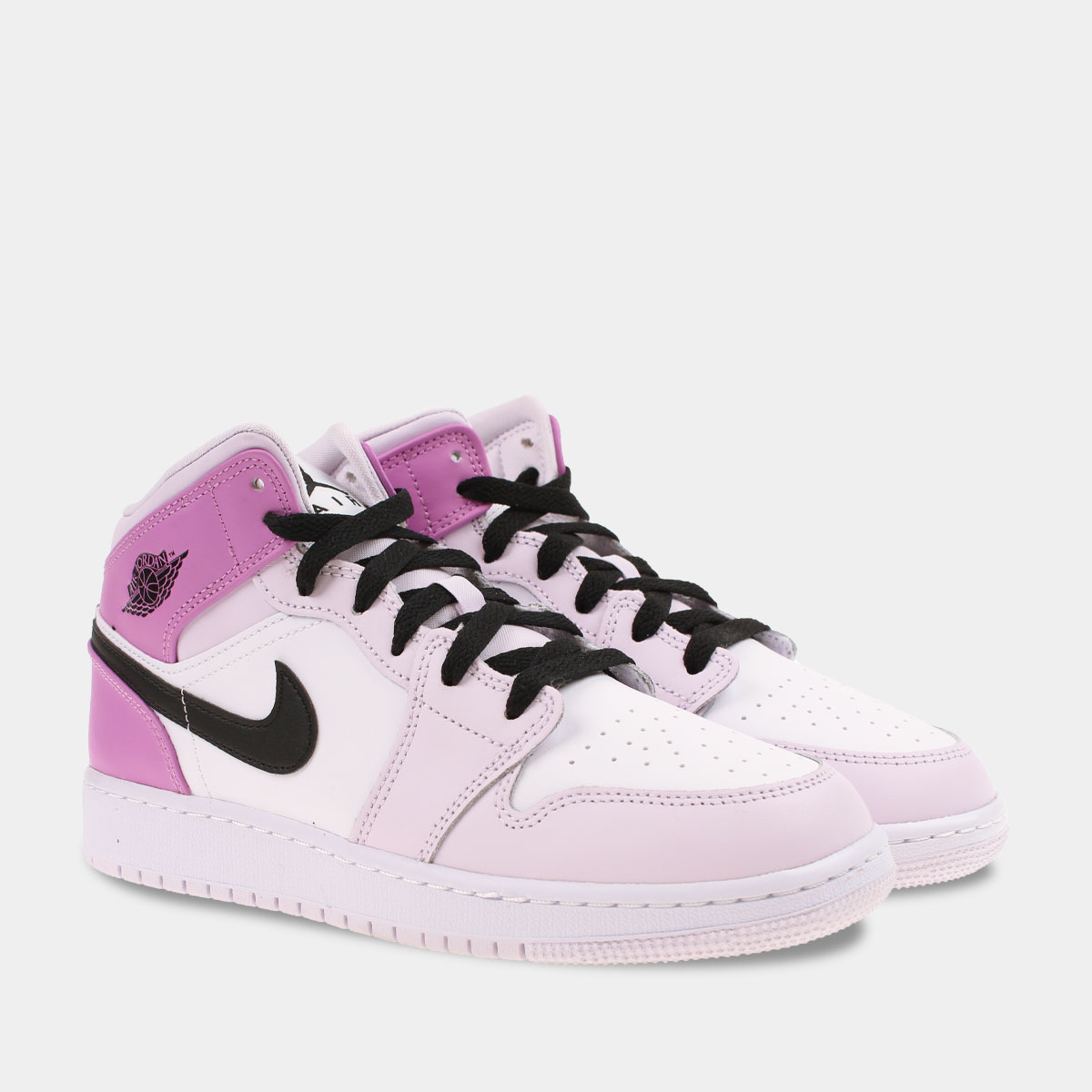 Echt gebied niet verwant Nike Air Jordan 1 Mid GS | Roze/Wit | SNEAKERS