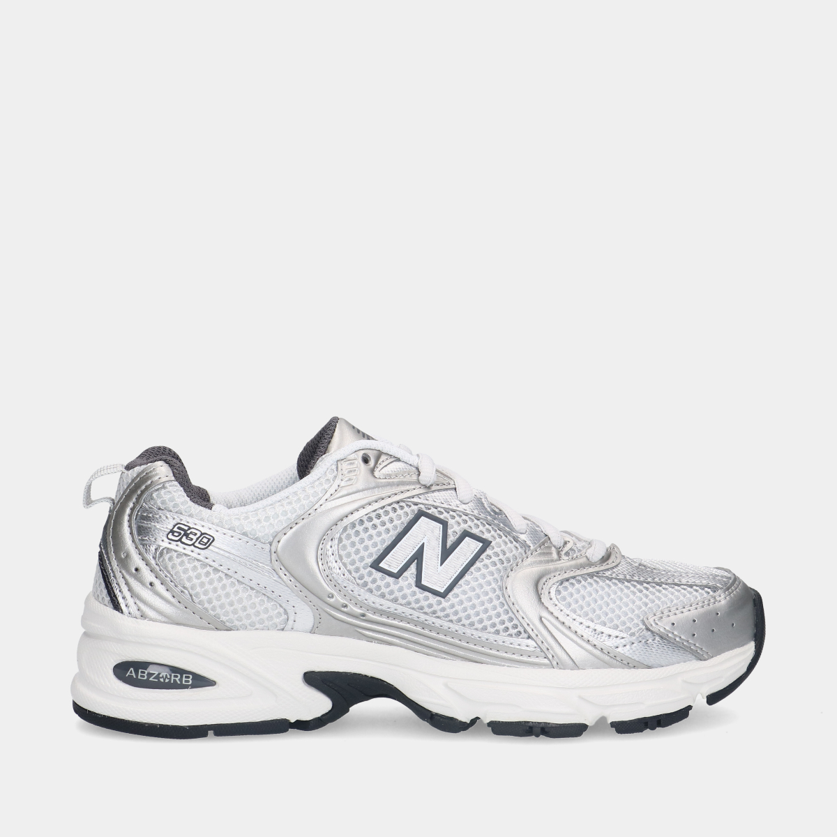 New Balance 530 White/Silver dames sneakers
