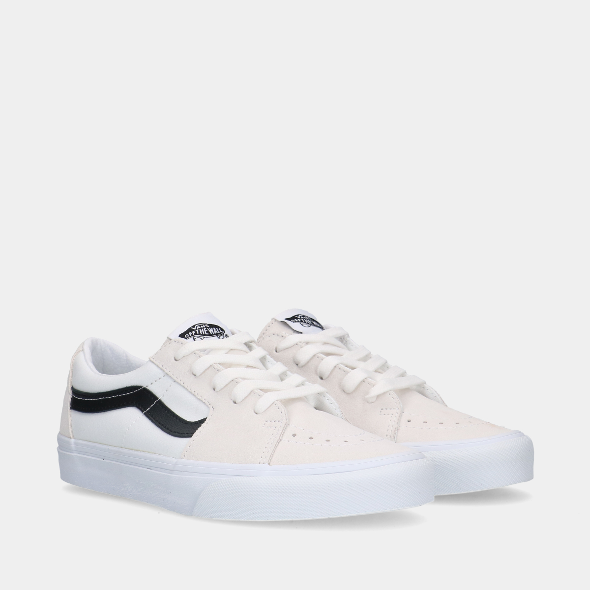 Vans Sk8-Low Contrast White/Black dames sneakers
