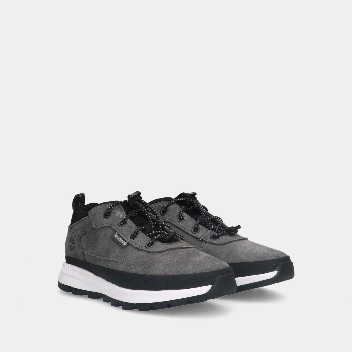 Timberland Field Trekker Grey/Black kleuter sneakers
