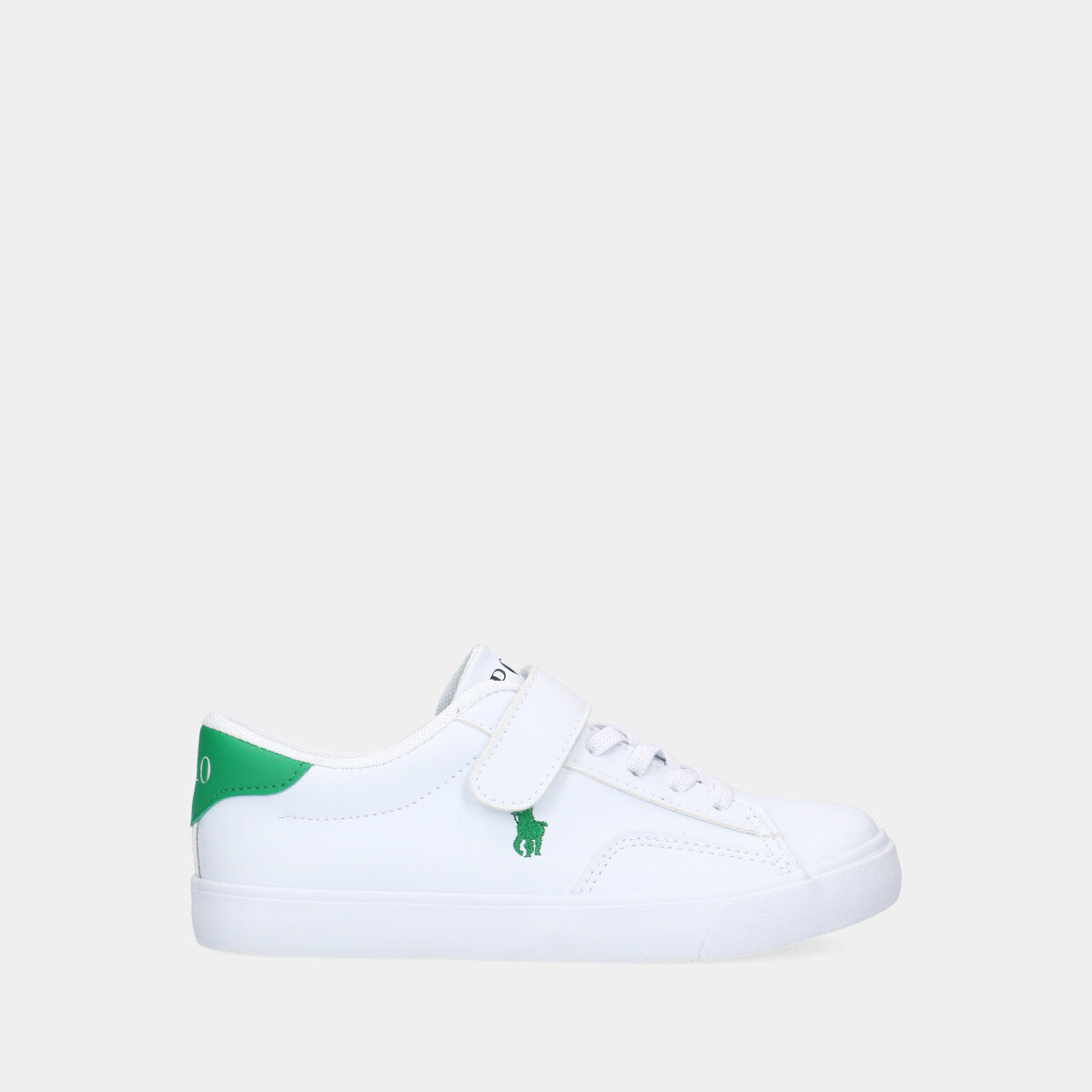 Polo Ralph Lauren Theron V PS White / Green kleuter sneakers
